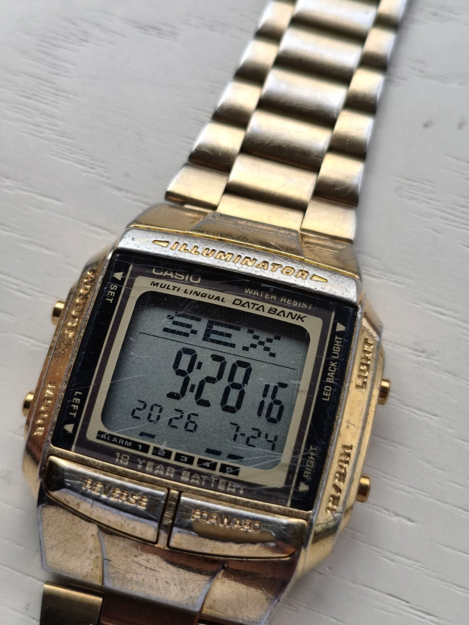 Casio antigo relógio digital  – photo 10